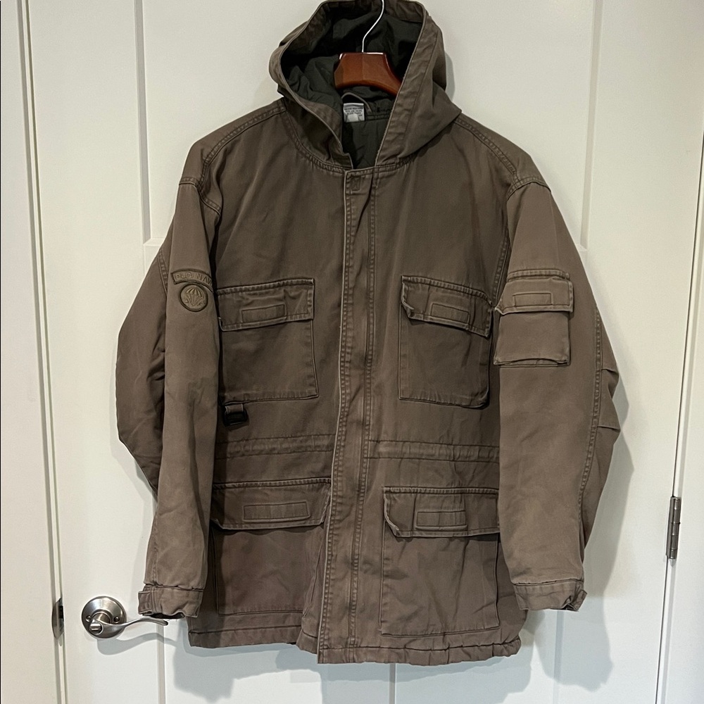 Vintage Y2K Old Navy Oversized Barn Jacket with Pockets Jacket Sz 16 - Picture 1 of 11